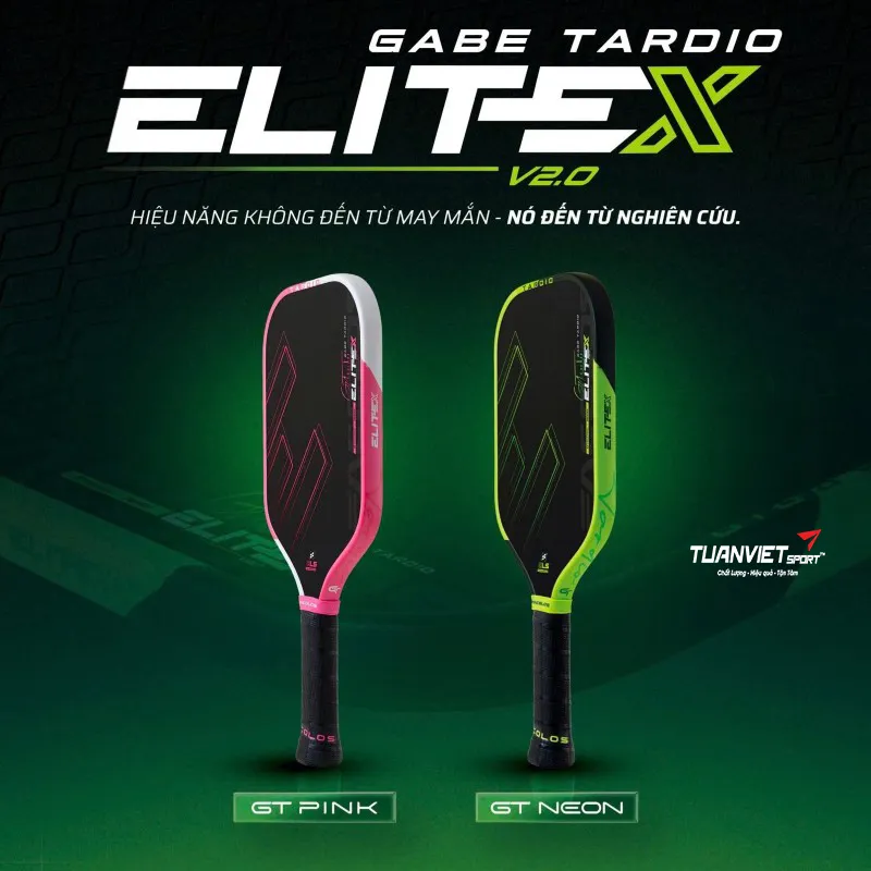 Vợt Pickleball Facolos Elite X V2.0 Gabe Tardio Edition