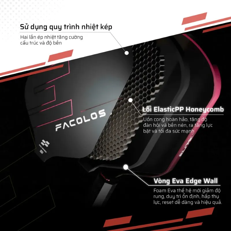Vợt Pickleball Facolos Elite X