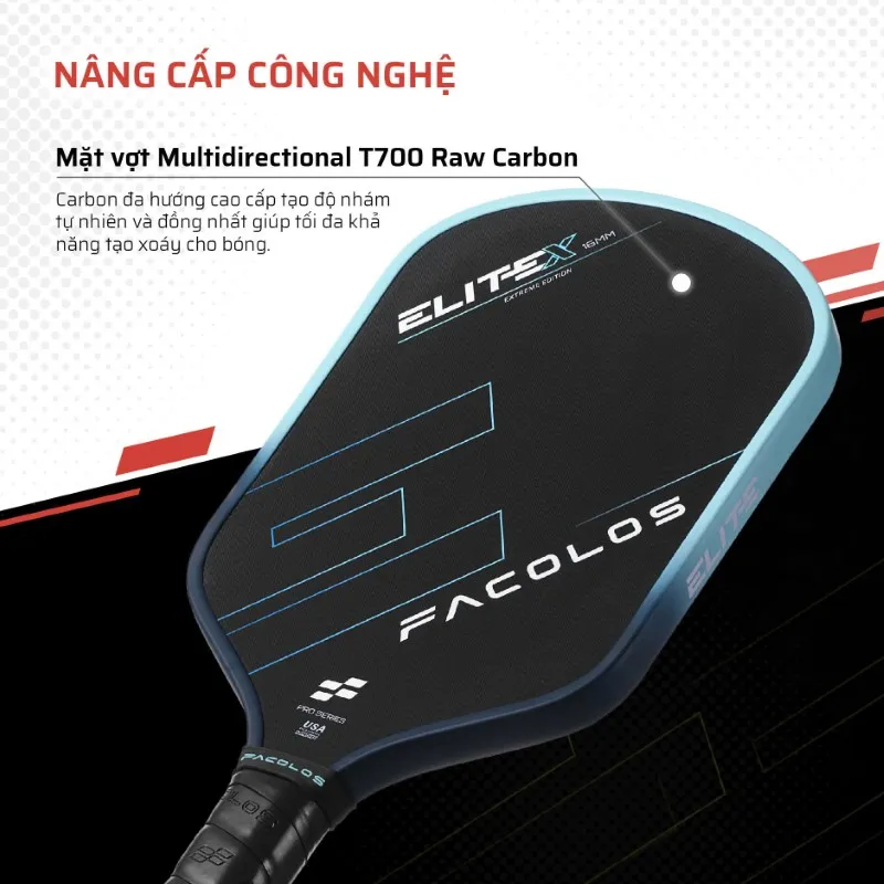 Vợt Pickleball Facolos Elite X 