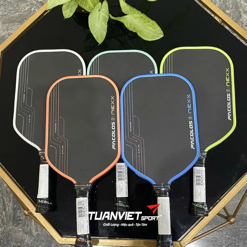 H&igrave;nh ảnh thực tế của Vợt Pickleball Facolos Nexx tại Tuấn Việt Sport