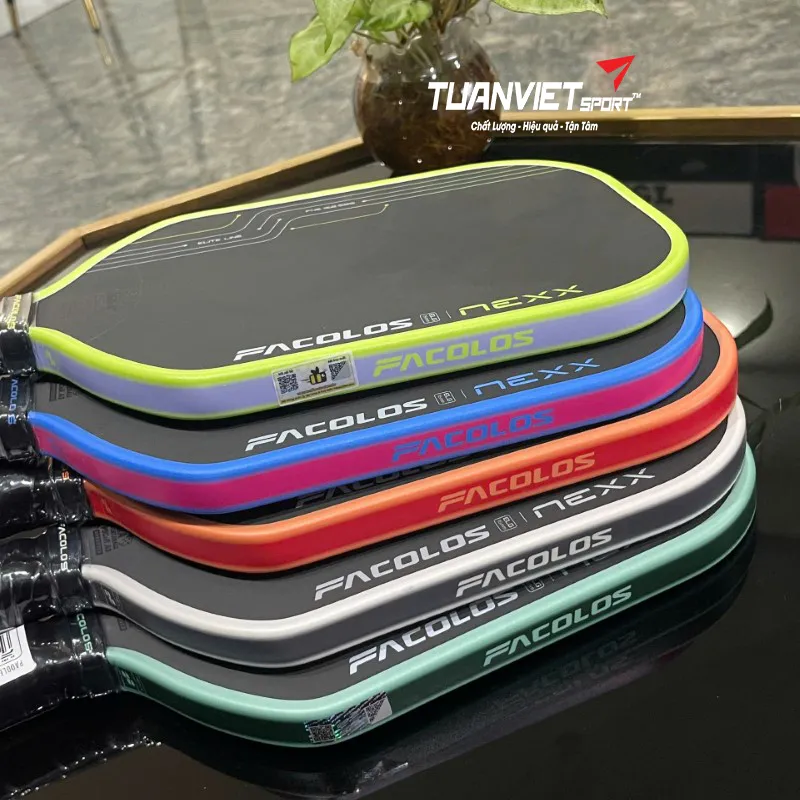 H&igrave;nh ảnh thực tế của Vợt Pickleball Facolos Nexx tại Tuấn Việt Sport