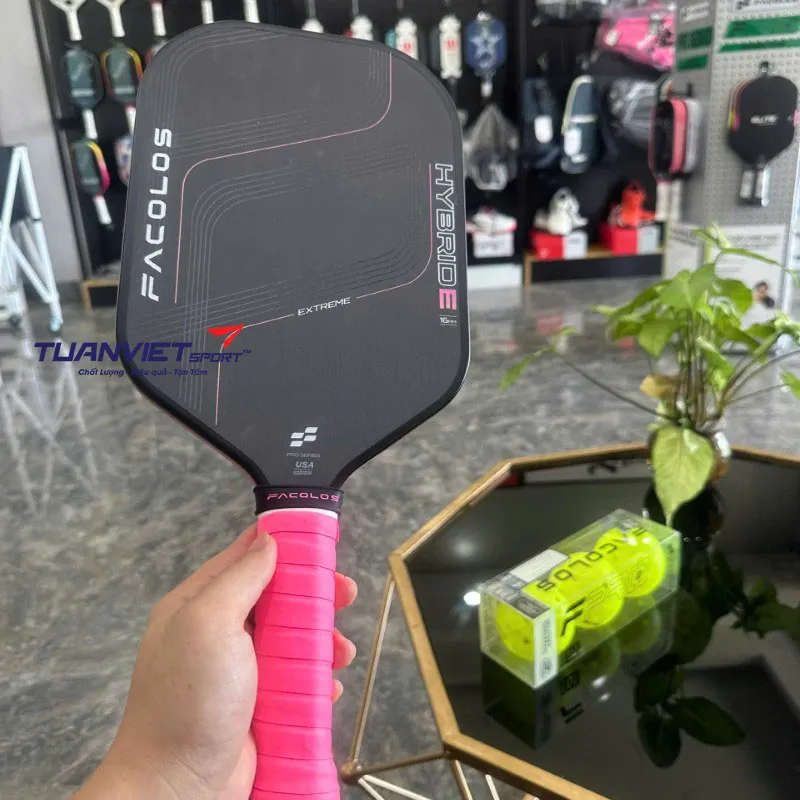 Hình ảnh thực tế Vợt Pickleball Facolos Pro Series - Hybrid 2.0 Extreme 16mm