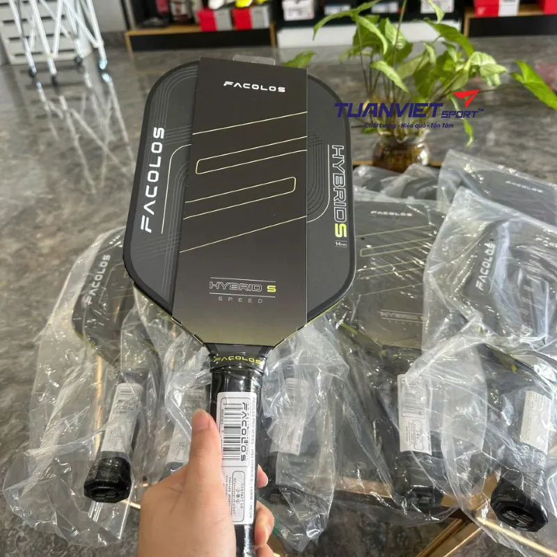 Hình ảnh thực tế của Vợt Pickleball Facolos Pro Series - Hybrid 2.0 Speed 14mm