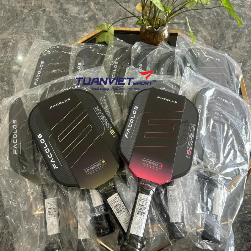 Hình ảnh thực tế của Vợt Pickleball Facolos Pro Series - Hybrid 2.0