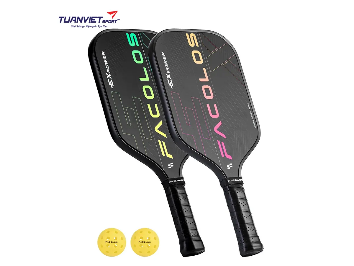 Bộ 2 Vợt Pickleball Facolos Sport Series - ExPower 14mm