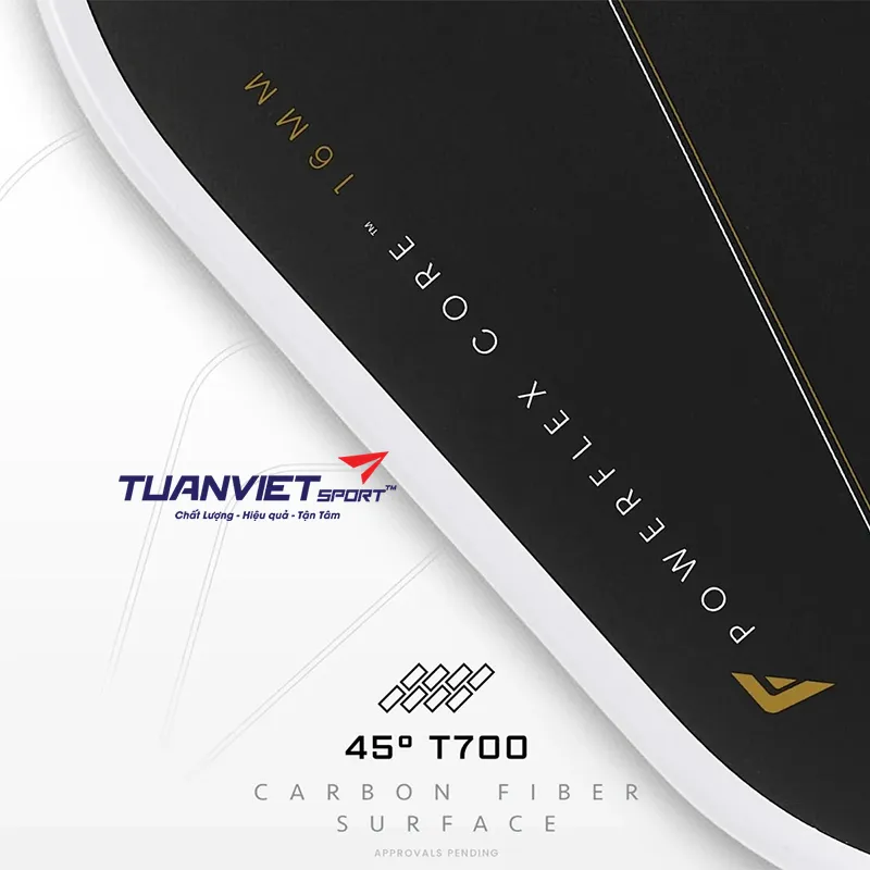 C&ocirc;ng nghệ nổi bật của Vợt Pickleball Franklin C45&deg; Anna Leigh Waters Signature 16mm