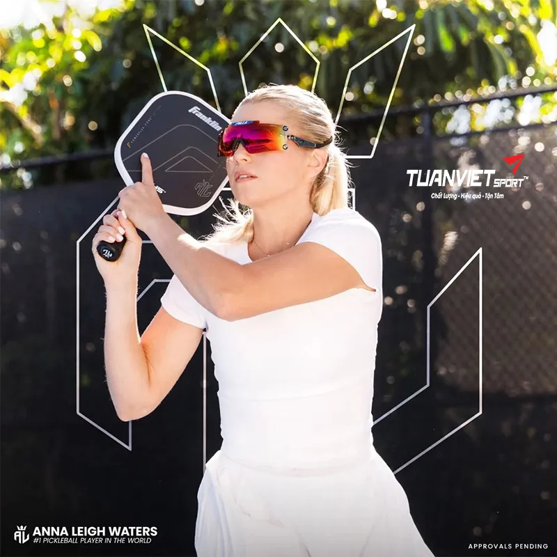 Vợt Pickleball Franklin C45&deg; Anna Leigh Waters Signature 16mm