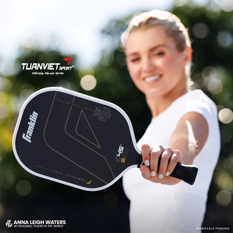 Vợt Pickleball Franklin C45&deg; Anna Leigh Waters Signature 16mm