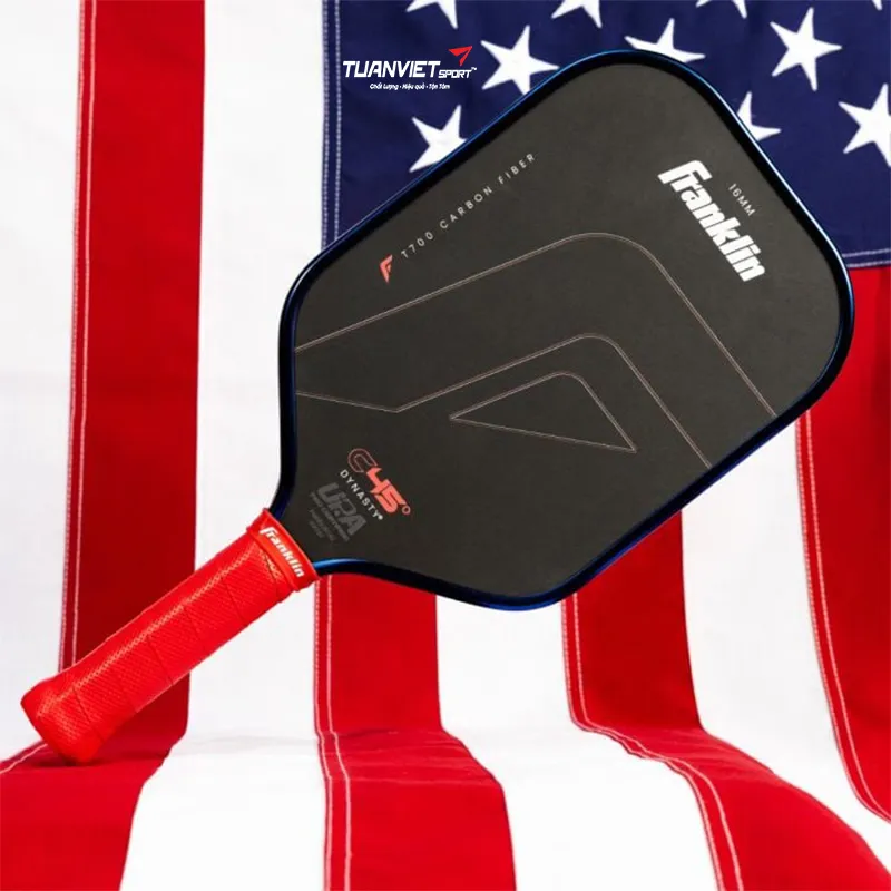 Vợt Pickleball Franklin C45&deg; Dynasty Red White & Blue