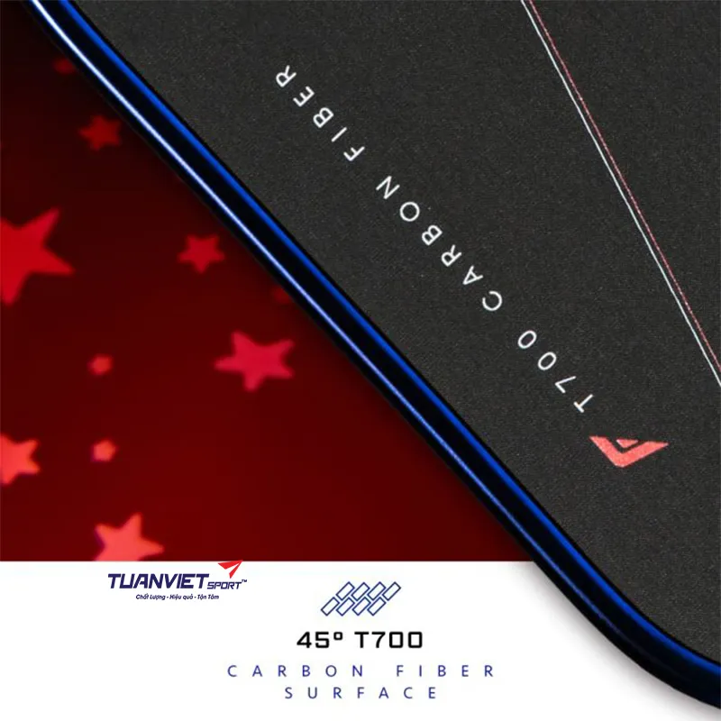 Vợt Pickleball Franklin C45&deg; Dynasty Red White & Blue