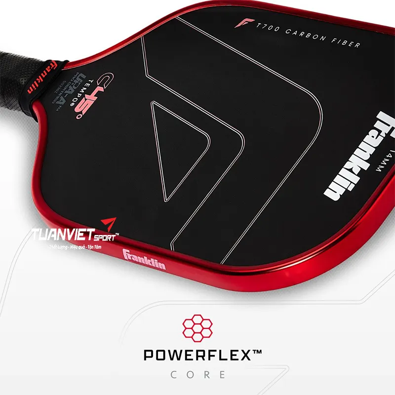 Đặc điểm và công nghệ nổi bật của Vợt Pickleball Franklin C45° Tempo 14mm