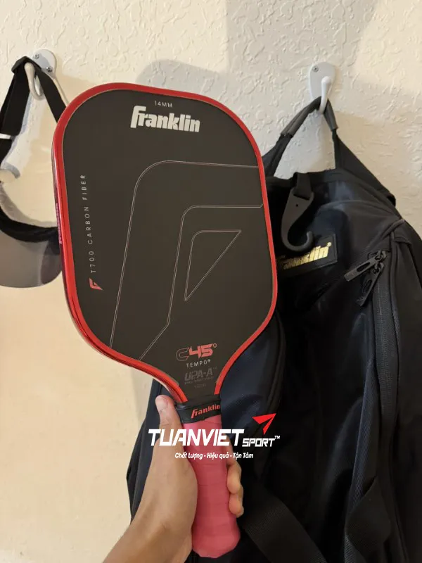 Hình ảnh thực tế của Vợt Pickleball Franklin C45° Tempo 14mm