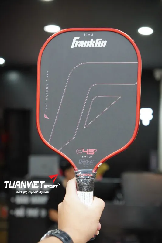 Hình ảnh thực tế của Vợt Pickleball Franklin C45° Tempo 14mm