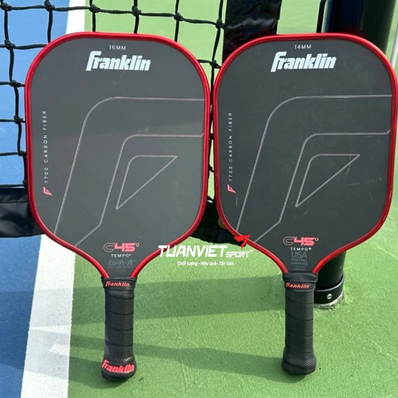 Hình ảnh thực tế của Vợt Pickleball Franklin C45° Tempo 14mm