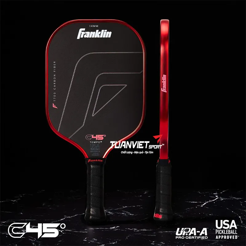 Vợt Pickleball Franklin C45° Tempo 14mm