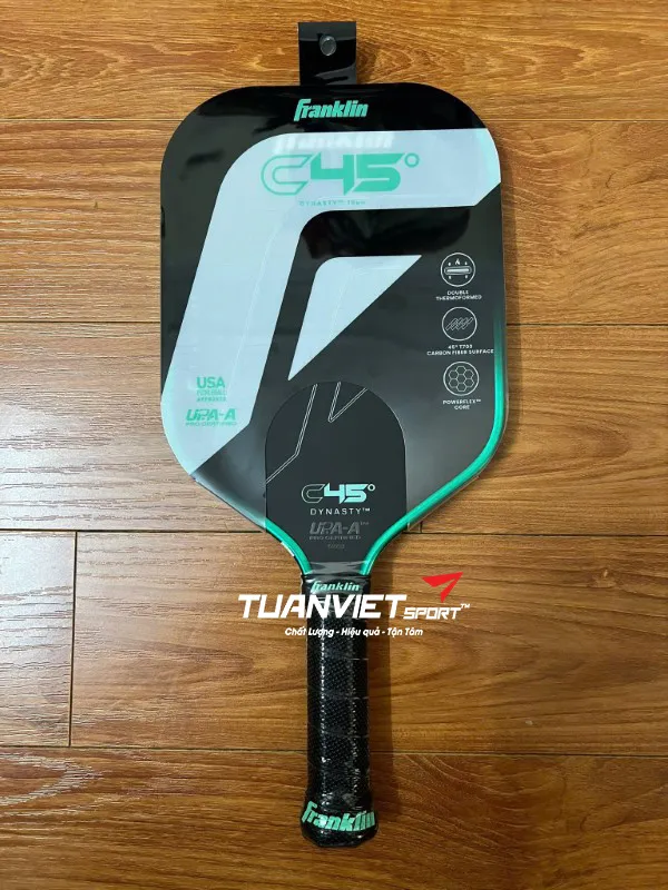 Hình ảnh thực tế của Vợt Pickleball Franklin C45° Dynasty - Xanh Mint