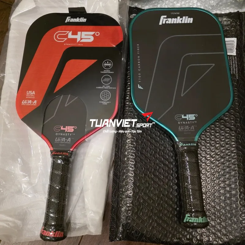 Hình ảnh thực tế của Vợt Pickleball Franklin C45° Dynasty