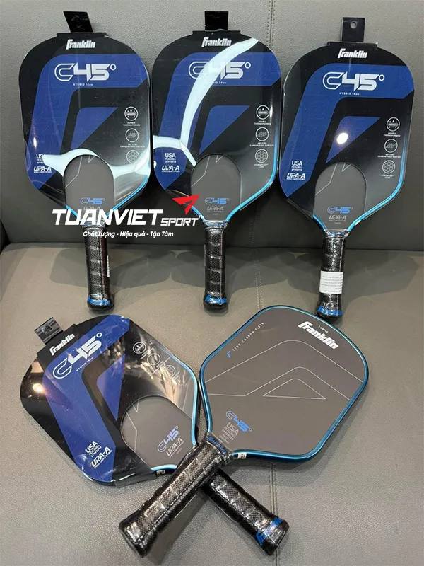 Hình ảnh thực tế của Vợt Pickleball Franklin C45° Hybrid 14mm