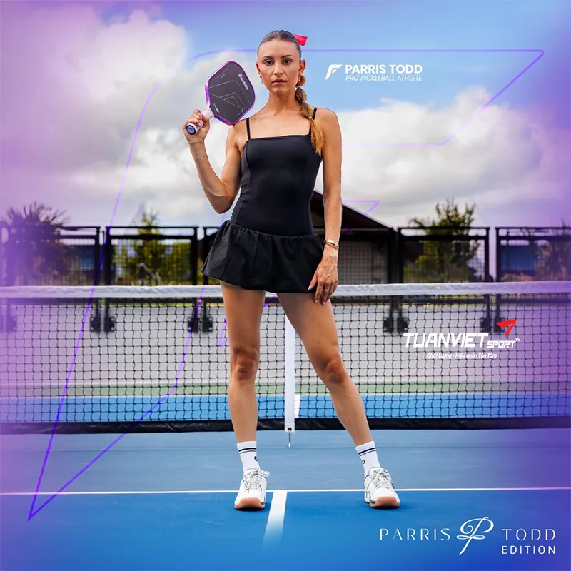 Vợt Pickleball Franklin C45° Parris Todd 13.25mm - Lilac