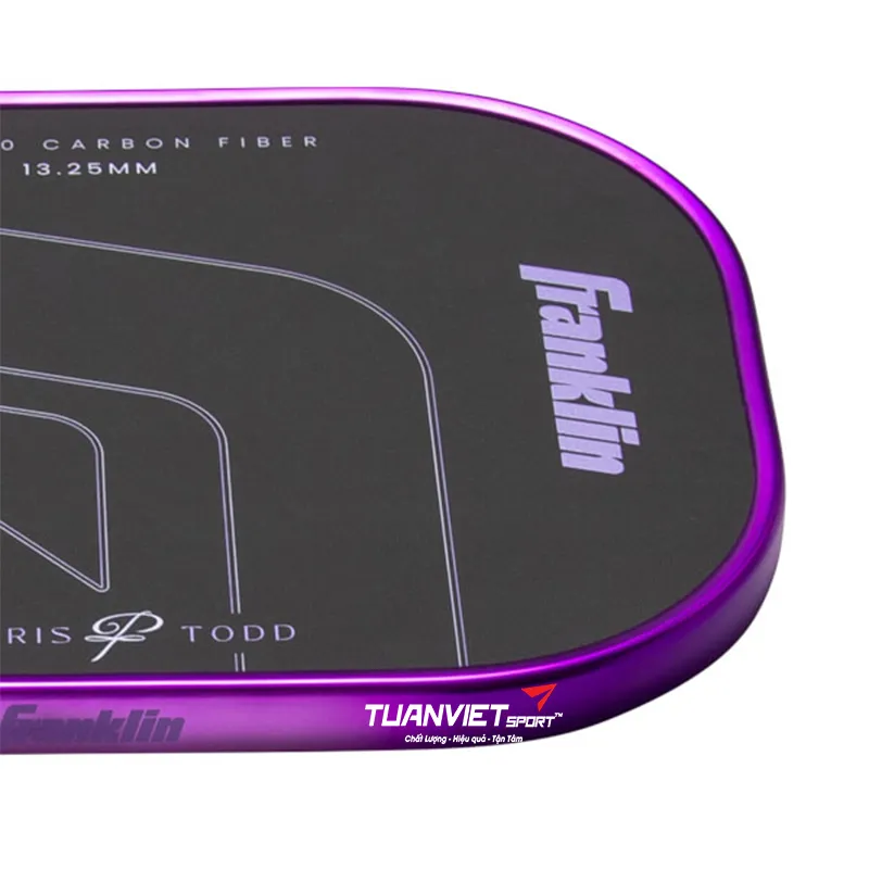 Vợt Pickleball Franklin C45° Parris Todd 13.25mm - Lilac