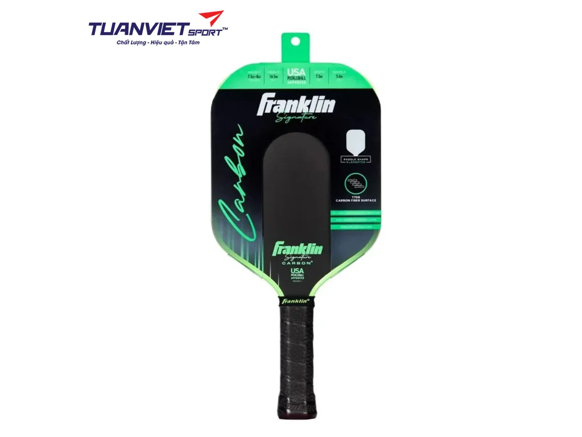 Vợt Pickleball Franklin Signature Carbon 13mm Elongated