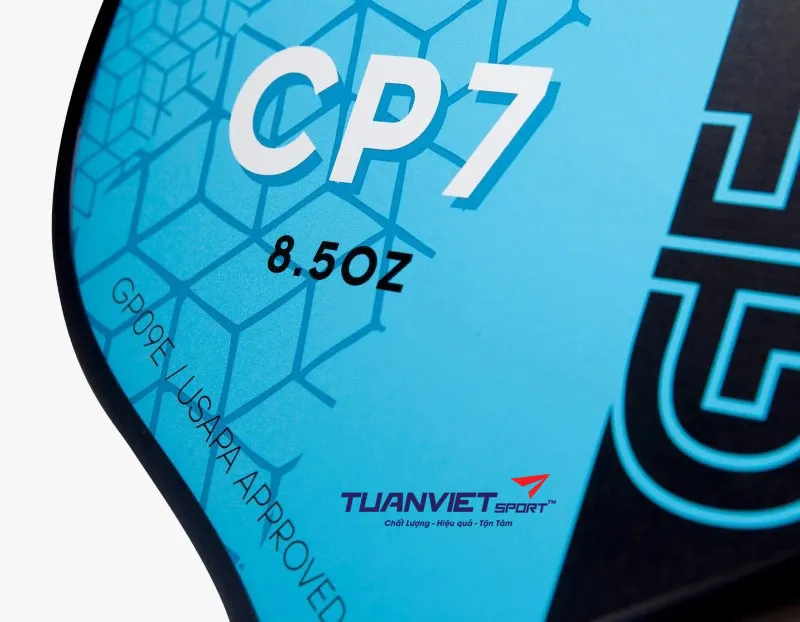 Vợt Pickleball Gearbox CP7 - 8.5oz Blue
