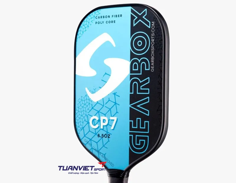 Vợt Pickleball Gearbox CP7 - 8.5oz Blue
