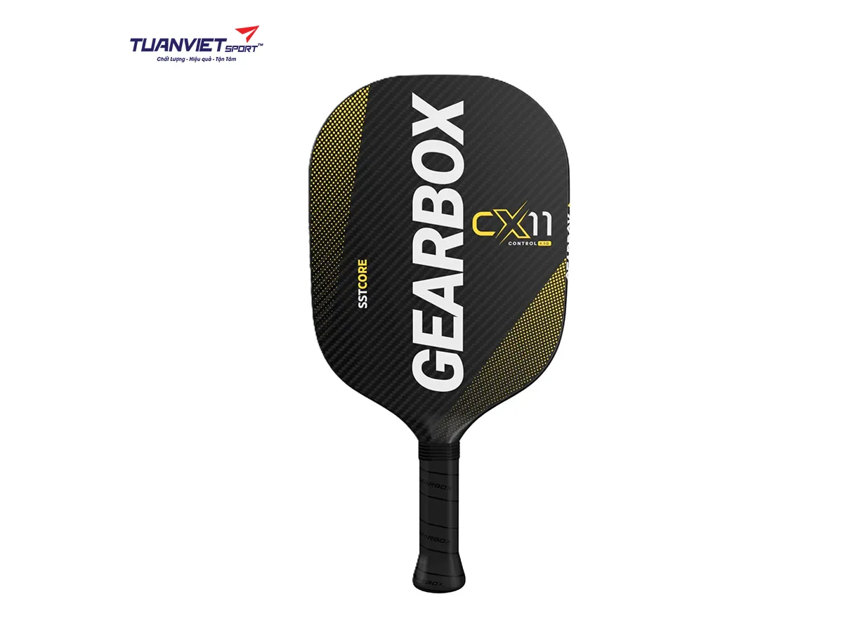Vợt Pickleball Gearbox CX11 Quad Control - Yellow