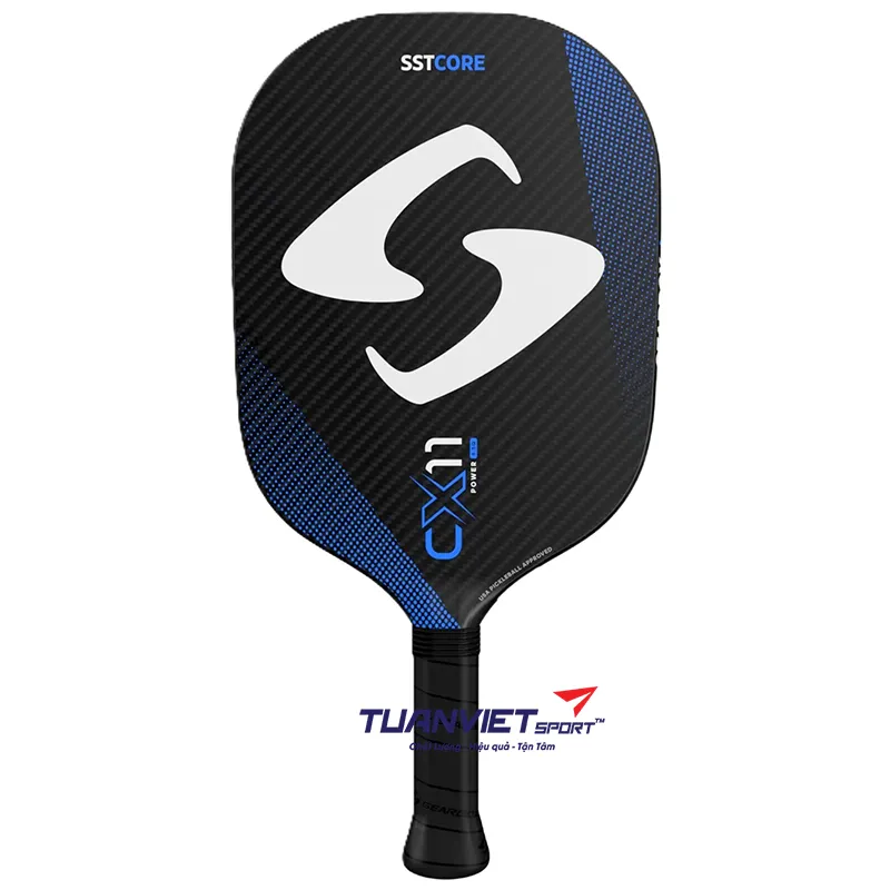 Vợt Pickleball GEARBOX CX11 Quad Power - Blue