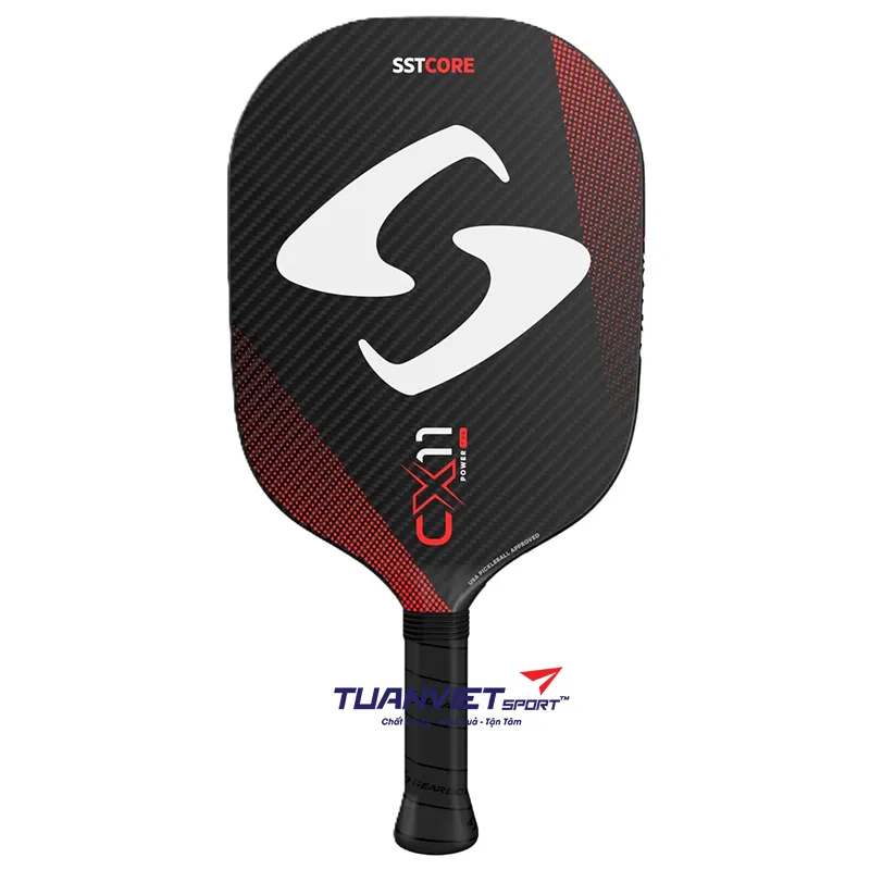 Vợt Pickleball Gearbox CX11 Quad Power - Red