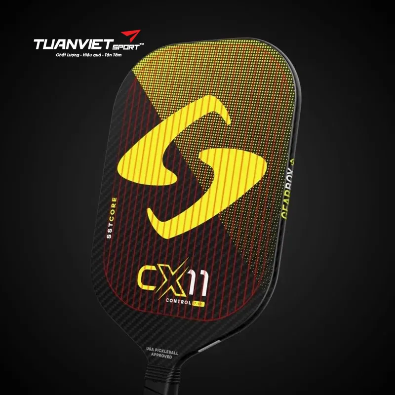 Vợt Pickleball Gearbox CX11E Control - Yellow