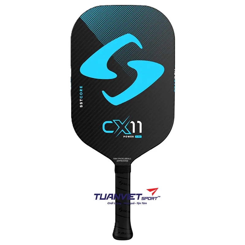  Vợt Pickleball Gearbox CX11E Power - Blue