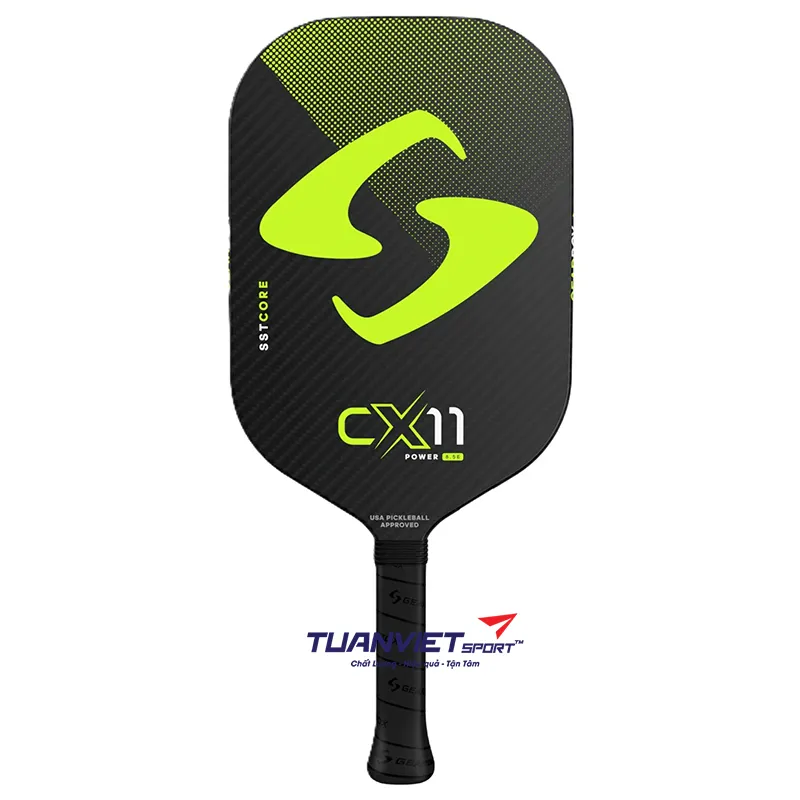 Vợt Pickleball Gearbox CX11E Power - Green