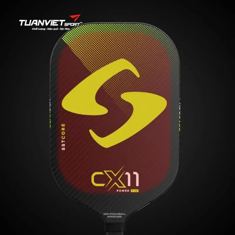 Vợt Pickleball Gearbox CX11E Power - Green