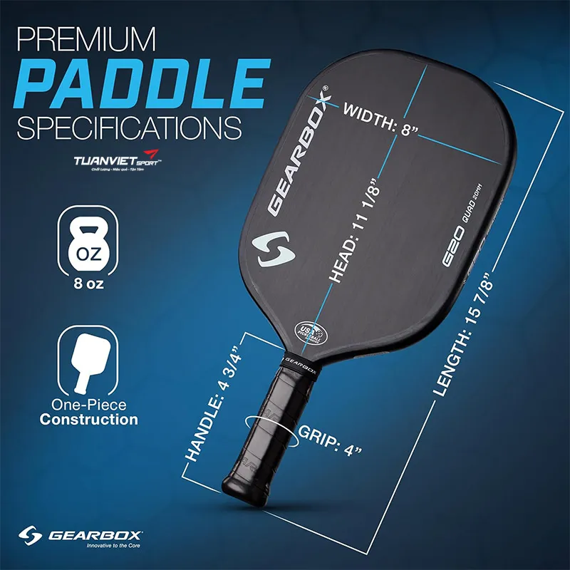 Vợt Pickleball Gearbox G20