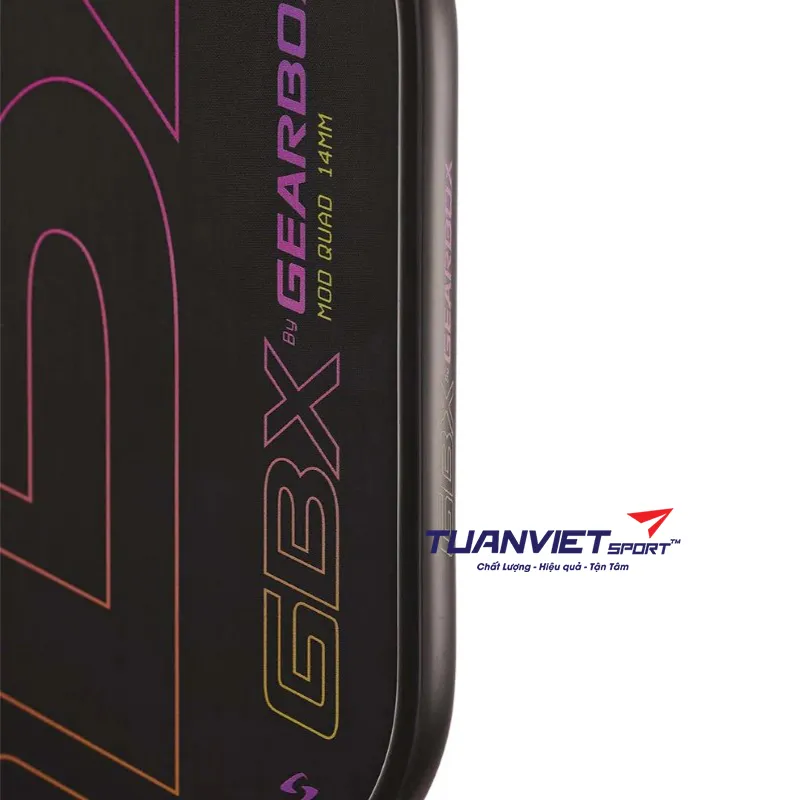 Vợt Pickleball Gearbox GBX ModQuad 14mm