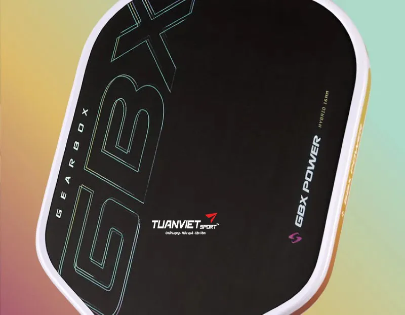 C&ocirc;ng nghệ nổi bật của Vợt Pickleball Gearbox GBX Power Elongated Summer Edition