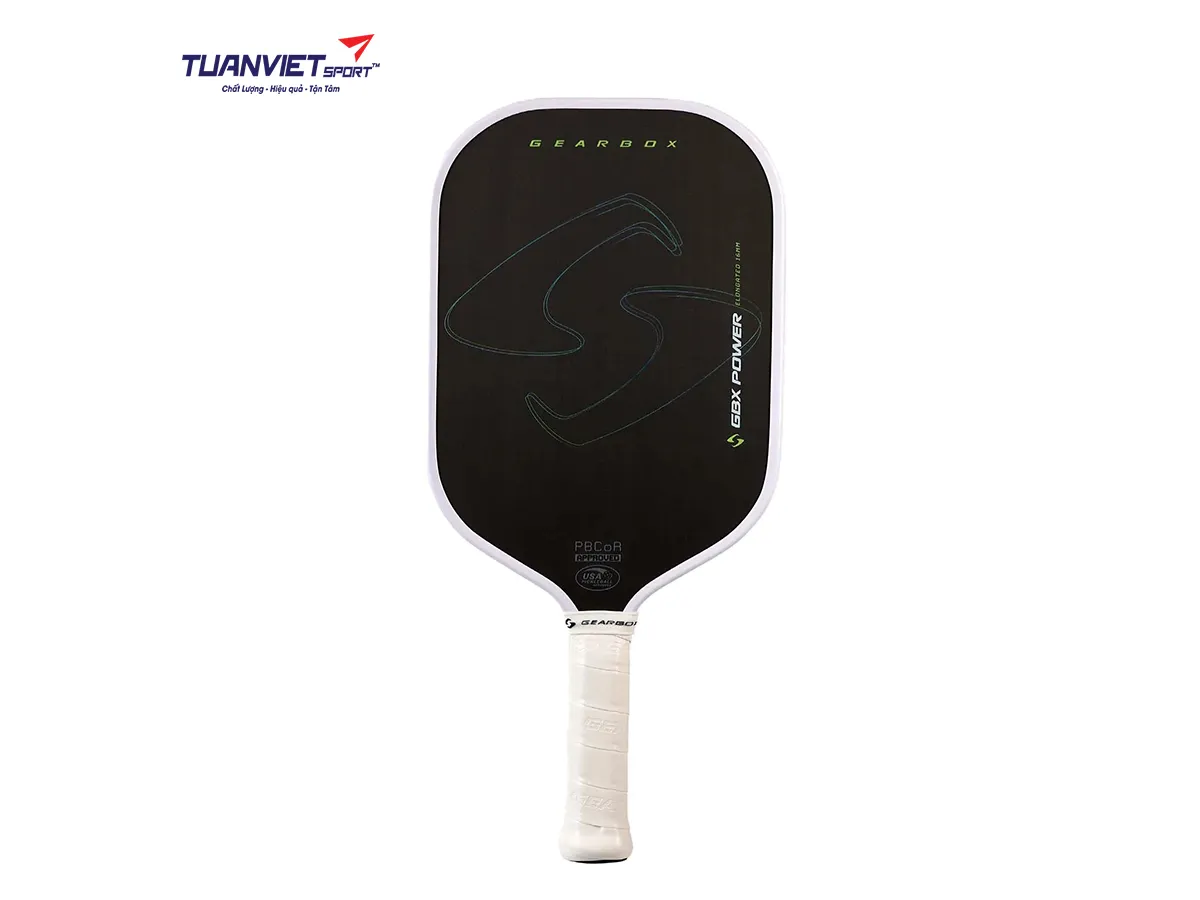 Vợt Pickleball Gearbox GBX Power Elongated 16mm