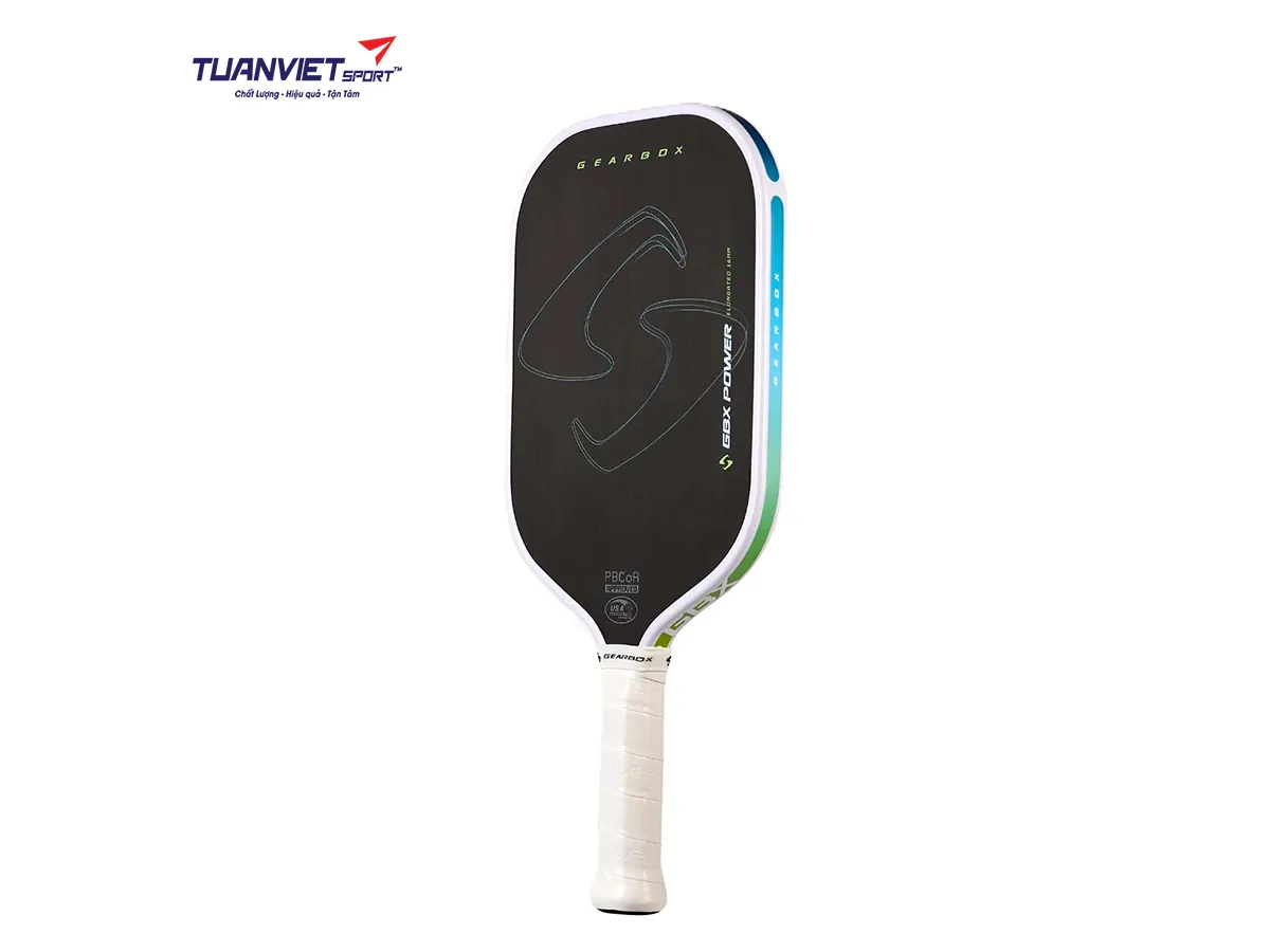 Vợt Pickleball Gearbox GBX Power Elongated 16mm