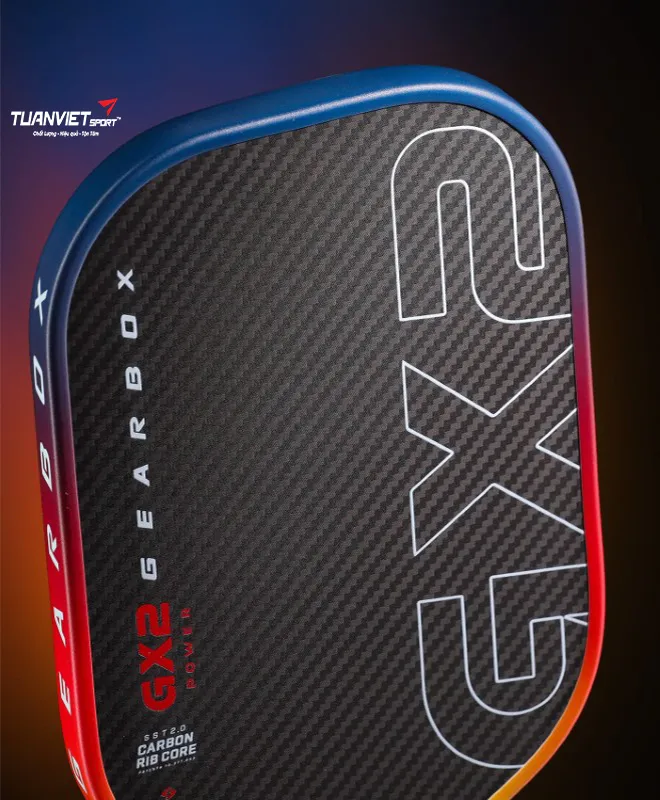 Vợt Pickleball Gearbox GX2 Power Elongated Dual Certified - Limited Edition