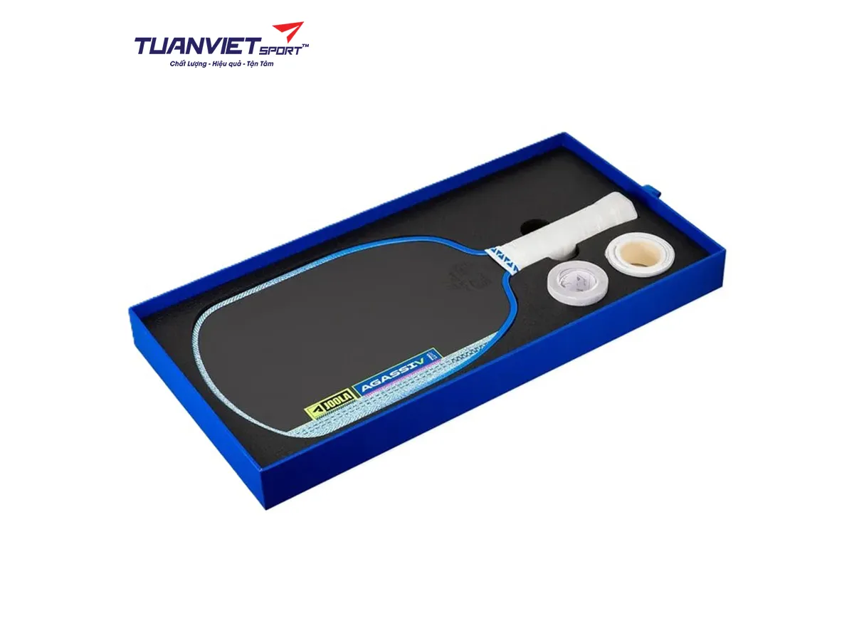 Vợt Pickleball JOOLA Agassi Pro V Andre Agassi Washed Indigo 14mm Special Edition