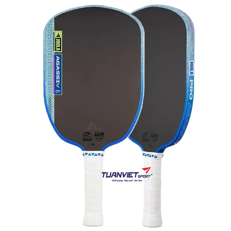 Vợt Pickleball JOOLA Agassi Pro V Andre Agassi Washed Indigo 14mm