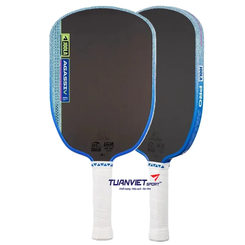 Vợt Pickleball JOOLA Agassi Pro V Andre Agassi Washed Indigo 16mm