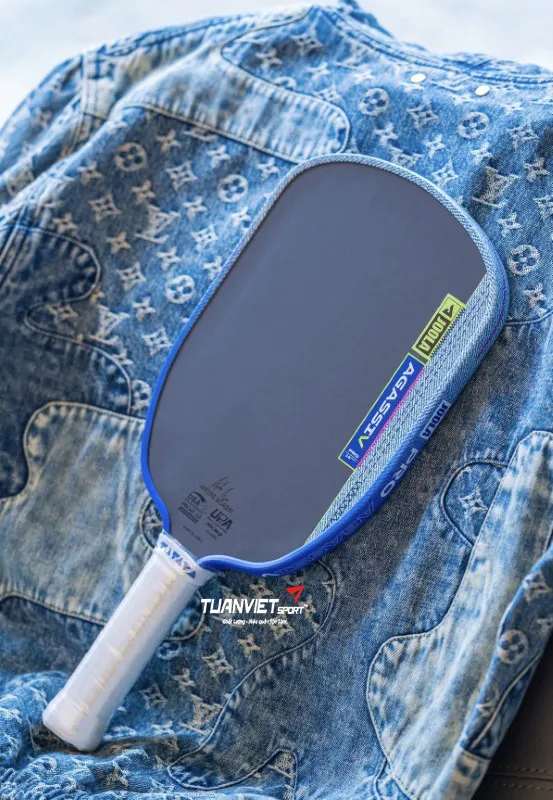 Vợt Pickleball JOOLA Agassi Pro V Andre Agassi Washed Indigo 16mm