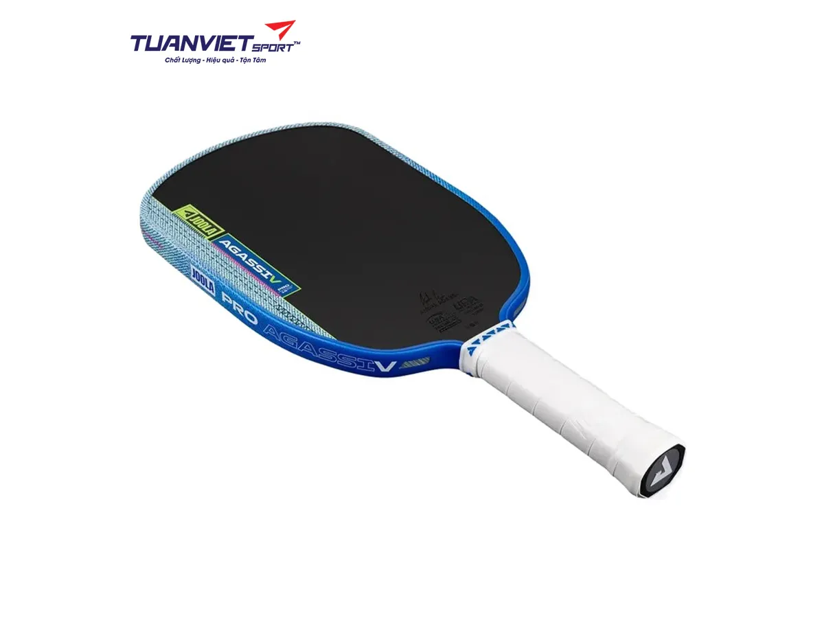 Vợt Pickleball JOOLA Agassi Pro V Andre Agassi Washed Indigo 16mm Special Edition
