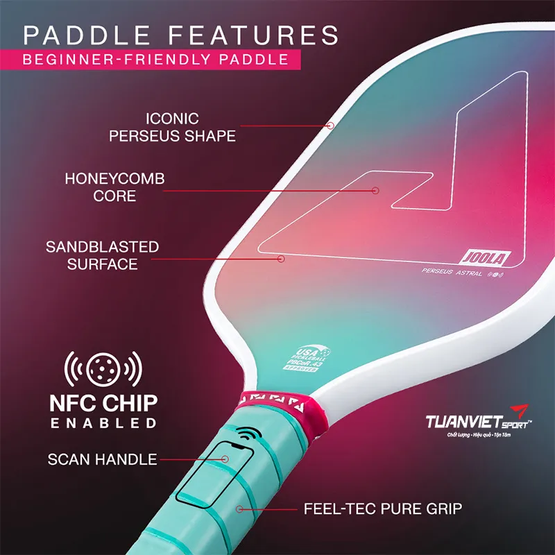 C&ocirc;ng nghệ Vợt Pickleball JOOLA Astral