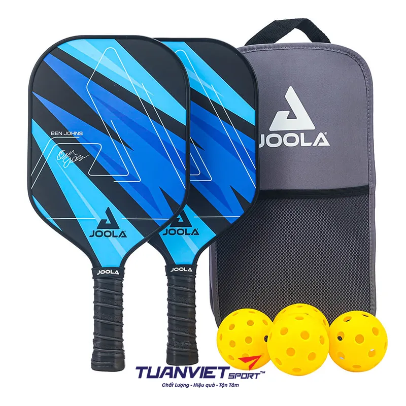 Bộ vợt pickleball JOOLA Ben Johns Blue Lightning