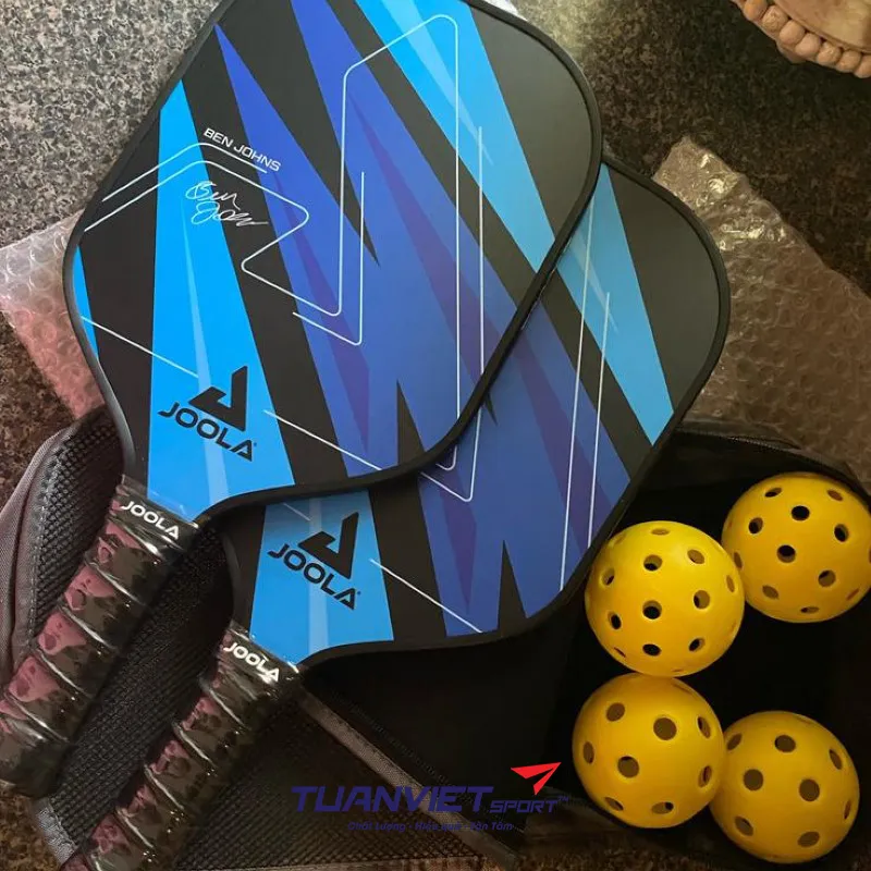 Bộ vợt pickleball JOOLA Ben Johns Blue Lightning