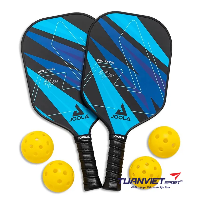 Bộ vợt pickleball JOOLA Ben Johns Blue Lightning