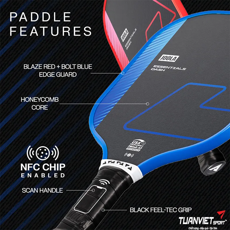 Set Vợt Pickleball Joola Dash